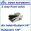GOGO ATC 3 way air pneumatic foot pedal valve 1/4 inch BSP FV320 Manual
