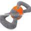 Curved Figure Eight Plush Dog Rope Pet Toy