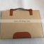 Custom logo felt A4 file document pouch portfolio folder