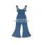 Girl Stripes Bell-Bottom Wholesale Infant Romper Private Label Baby Overalls