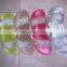 Fashion Women Transparent Flat Slippers New Design Clear PVC with Diamonds Women Jelly Shoes Comfortable Women Slides Slippers