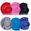 Adult solid color men women 11colors waterproof silicone swimming cap