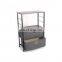 Customized 5L-5822 2-Drawer storage chest fabric vertical storage tower dresser