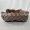 Soft Warming Pet Bed Wholesale Custom Size Luxury Comfy Calming Pet Dog Bed