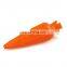 fashionable dog leakage fruit and vegetable  toy series carrot shape dog toy