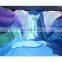 log mountain inflatable water slide