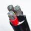 Low and High Voltage Aluminum Stranded 3 core power cable