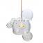 Modern Clear Glass Bubble Lamp Chandelier For Home Decor Fixture Clear Glass Ball Pendant Lamp