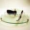 4mm ,5mm,tempered glass cutting board non slip  Board Classified Kitchen Cutting Board for Bread Fruits Vegetables