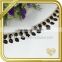 Black jewelry empty cup chain rhinestone bridal trimmings raw brass chain FC639                        
                                                                                Supplier's Choice