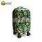 Beautiful fancy luggage bag set fashion animal printing luggage for travel