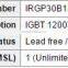 igbt manufacturers electronic IRGP30B120KD-EP IGBT 1200V 60A 300W TO247AD