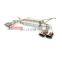 super racing tailpipe exhaust system for JEEP valve exhaust cat back with quad double tip