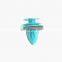 JZ Factory Wholesale Car Plastic Clip Car Interior Green Decorative Door Panel Clips