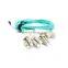 24 Cores MPO to LC Female Male Optical Fiber Patchcord OM3 MPO Fan Out Fiber Optic Patch cord Fiber Jumper