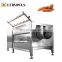 SUS304 Industrial potato taro brush roll washing and peeling machine