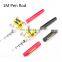 Portable Pocket Telescopic Mini Fishing Rod Pole Pen Shape Folded Fishing Rod With Reel Wheel For Outdoor River Lake Fishing