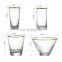 OEM wholesale nordic water drinking glass cups transparent coffee cup