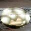 Pendant Melong with meander ornament D 90 mm brass jewelry