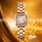 Elegant SKMEI 1755 Square Dial Lady Dress Quartz Wristwatch Stainless Steel Women Watches