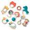 Customized shape food grade bpa free silicone baby teething toy