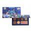 Custom Logo 7 Colors Cosmetic Palette Eyeshadow Case Paper Matte Private Label High Pigmented Base With Mirror