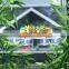 Acrylic Window Plant Shelf Strong Suction Cup Book Shelf Floating Wall Shelf
