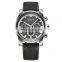 OCHSTIN GQ6111 New Luxury Chronograph Casual Quartz Men Watch Military Sport Genuine Leather Wristwatch Relogio Masculino