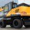 Wheeled Excavator 15 Ton Wheel Excavator SY155W