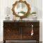 Indoor table lamp household decoration round ball glass base night lamp for bedside
