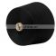 100% polyester virgin  spun yarn waxed dope dyed black 32/1