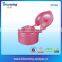clear plastic bottle lid