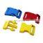 High Quality Dog Collar Logo Buckle Multi-color Curved Plastic Side Release Safety Buckles