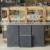 outdoor paving tiles black slate garden stone curbstone wall cladding dry-hang slate