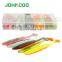 JOHNCOO Fishing Lure Set 20pcs/box Soft Worm Swimbait Bionic Soft Bait Set Shad Lure  Carp Wobblers For Fishing