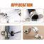 Factory price galvanized pipe clamp premium quality saddle clip U pipe hose clamps hot sale U shape