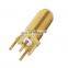 Reverse polarity SMA jack female edge PCB RP SMA female PCB mount