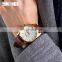 9073 lovers watches custom logo brand boy girls hand watch genuine leather quartz watch wristcouple hours