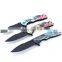 Aluminum handle 3Dprinting Outdoor Camping knives Rescue Pocket Folding knife
