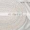 White Color Rattan Placemats Dining Table, Rattan Wall Decoration Beautiful Woven Wall Decor Basket