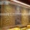 Luxury hotel interior carved stone wall art 3d wallpaper