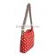 Khaki Stylish Woman Shoulder Bag Dot Canvas Shoulder Bag Crossbody Bag