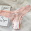 Hot Selling Seamless Lace Thongs for Women Lady Breathable Comfort Panty Soft Laser Cut Undie