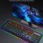 New T17 Mechanical Computer Keyboard Rgb Rainbow Backlight Keyboard Custom Usb Touchpad Keyboard With Removable