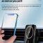 Wireless charger 15W magnetic wireless car charger aluminum alloy air outlet mobile phone holder fast heat dissipation