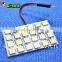 2015 led car dome bulb d-24smd 5050 led auto dome lamp ,12v car led light