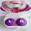 cute dog contact lens case travel kit, lens contact