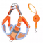 Adjustable Dog Harness Breathable Soft Mesh Straps Nylon Pet Dog Harness with Reflective Logo