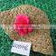 Adults Age Group and 100% Polyester Material flower Straw Hat