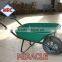 high quality double wheels building construction wheelbarrow hand tools WB6400